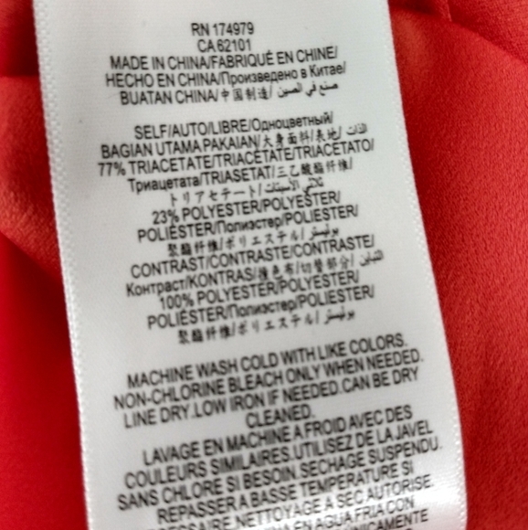 BCBG DRESS MAXAZRIA POPPY RED MINI NWT SIZE SMALL - Picture 13 of 14